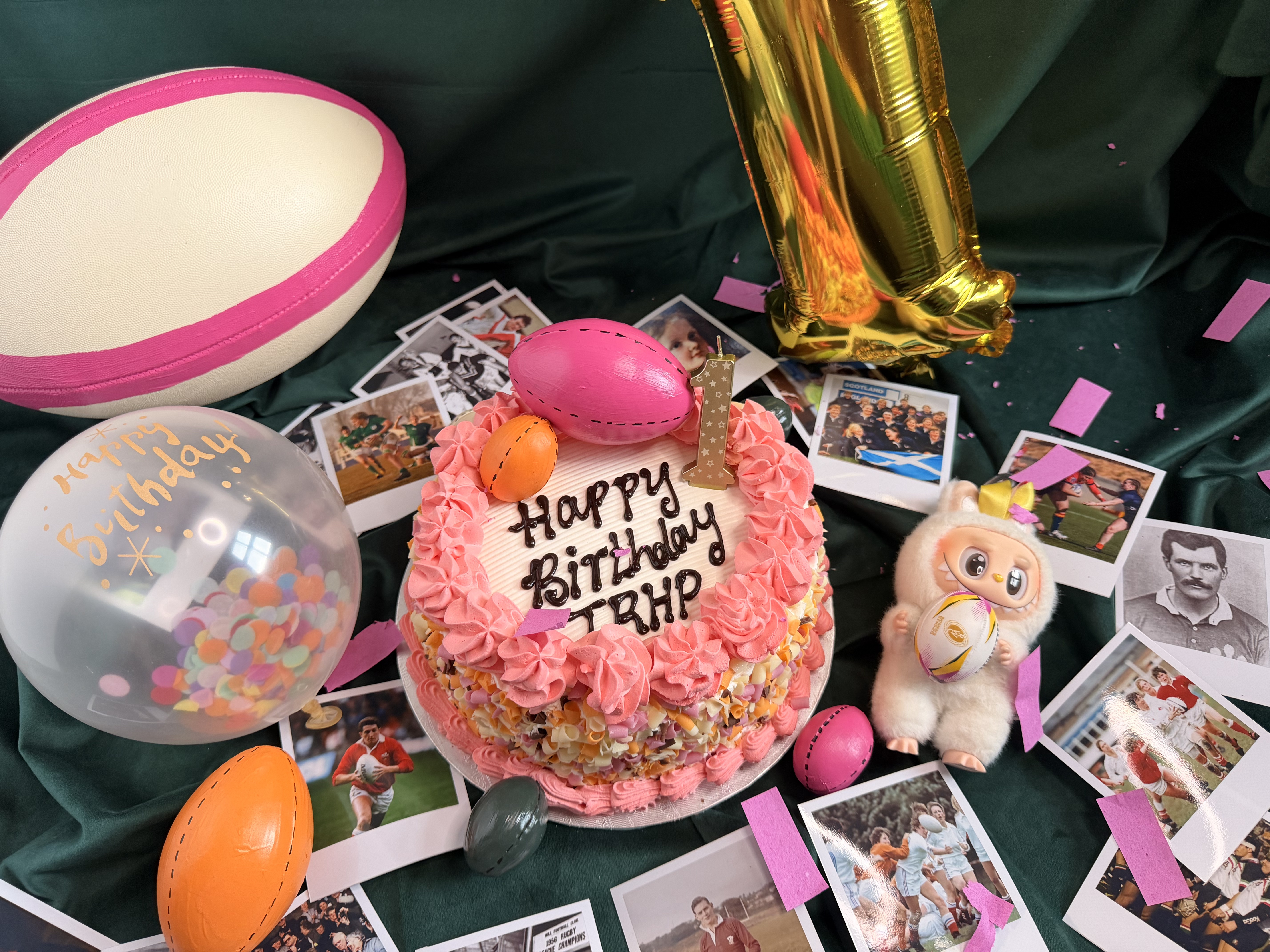 A birthday cake